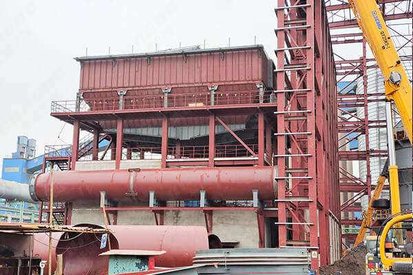 新鄉(xiāng)長(zhǎng)城承建的沙鋼年產(chǎn)60萬(wàn)噸鋼渣微粉生產(chǎn)線
