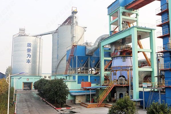 新鄉(xiāng)長城機械礦粉生產(chǎn)線示范基地