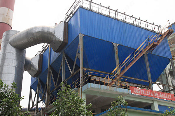 新鄉(xiāng)長城機械礦渣生產線收塵器