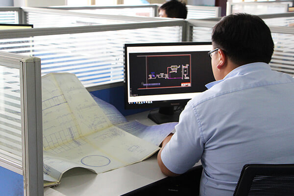 新鄉(xiāng)長城機械辦公現場