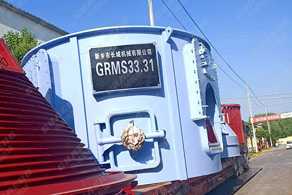 山東年產30萬噸礦粉線上殼體、搖臂發(fā)貨